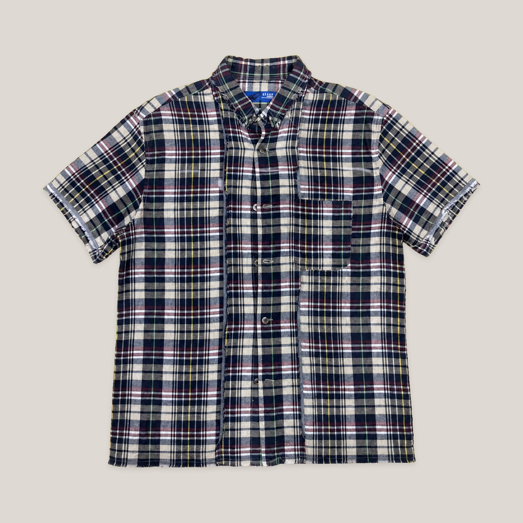 024_2NDO0831021_beams_navy_multicolor_distressed_plaid_short_sleeve_shirt_catalog_final