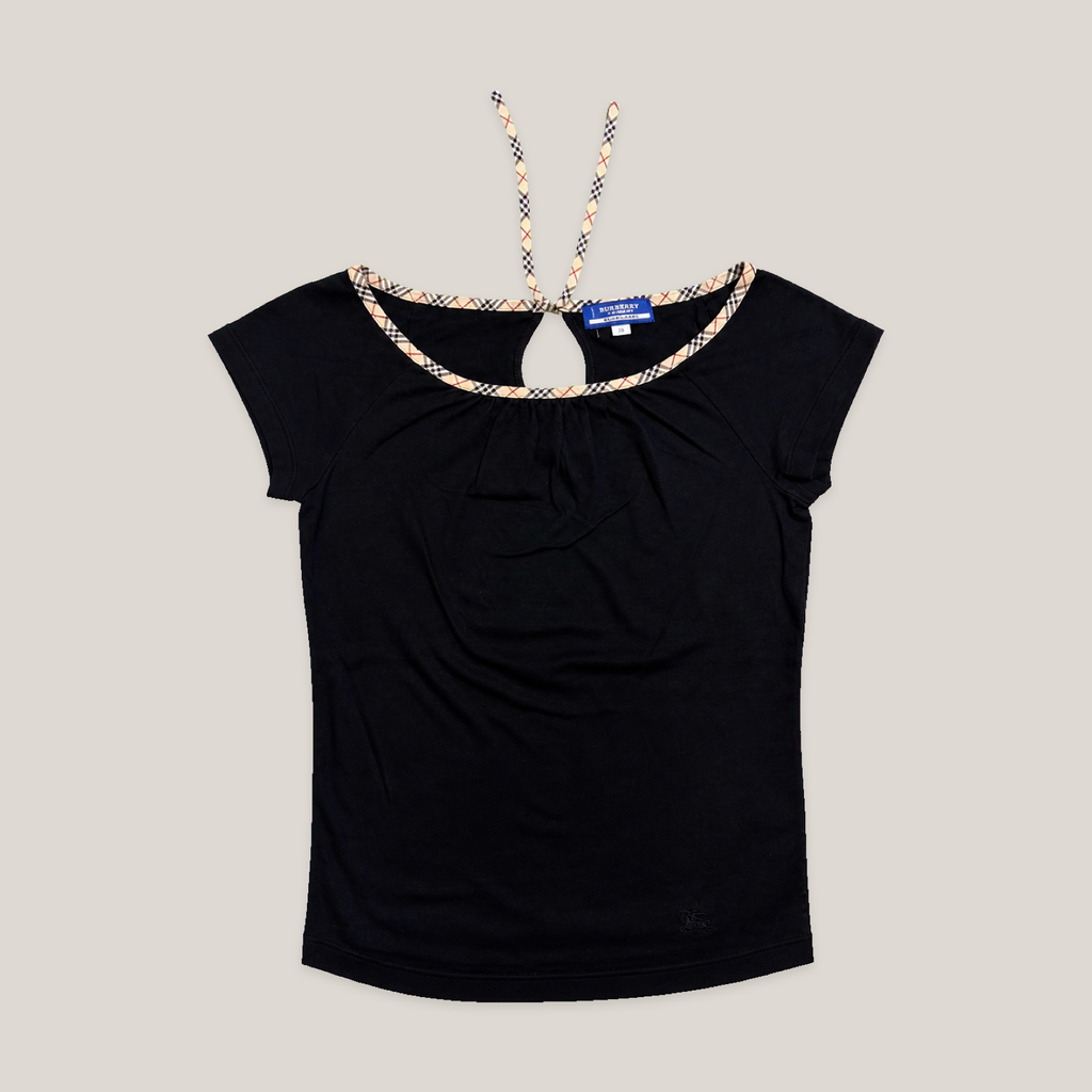088_JAM0901049_burberry_blue_label_black_tie_neck_nova_check_trim_t_shirt_catalog_final