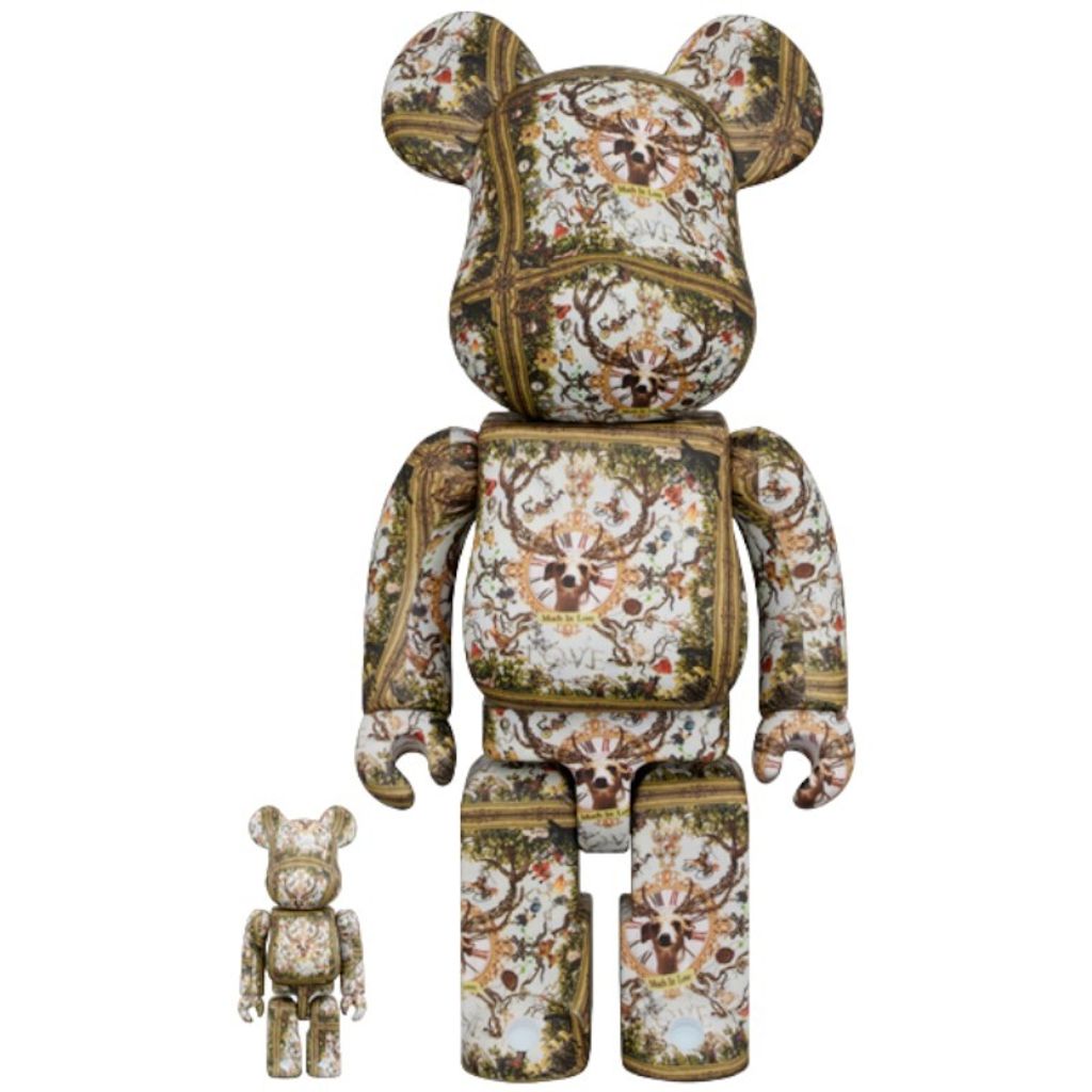 BE@RBRICK 400%+100% 小倉遊亀YUKI OGURA,MUCH IN LOVE,2022/11 BE@RBRICK 400%+100% 小倉遊亀YUKI OGURA,MUCH IN LOVE,2022/11