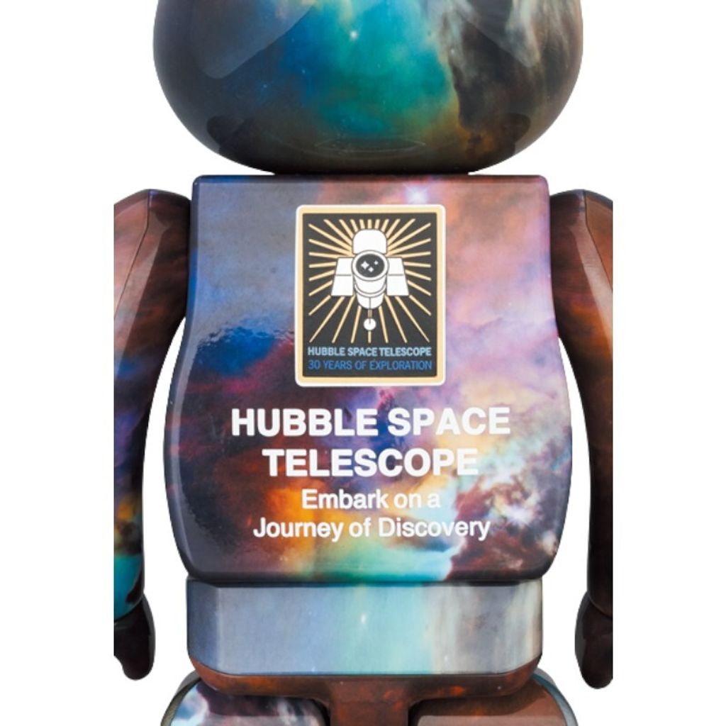 BE@RBRICK HUBBLE SPACE TELESCOPE Lagoon Nebula (Messier 8) 100％ & 400％.2-Photoroom