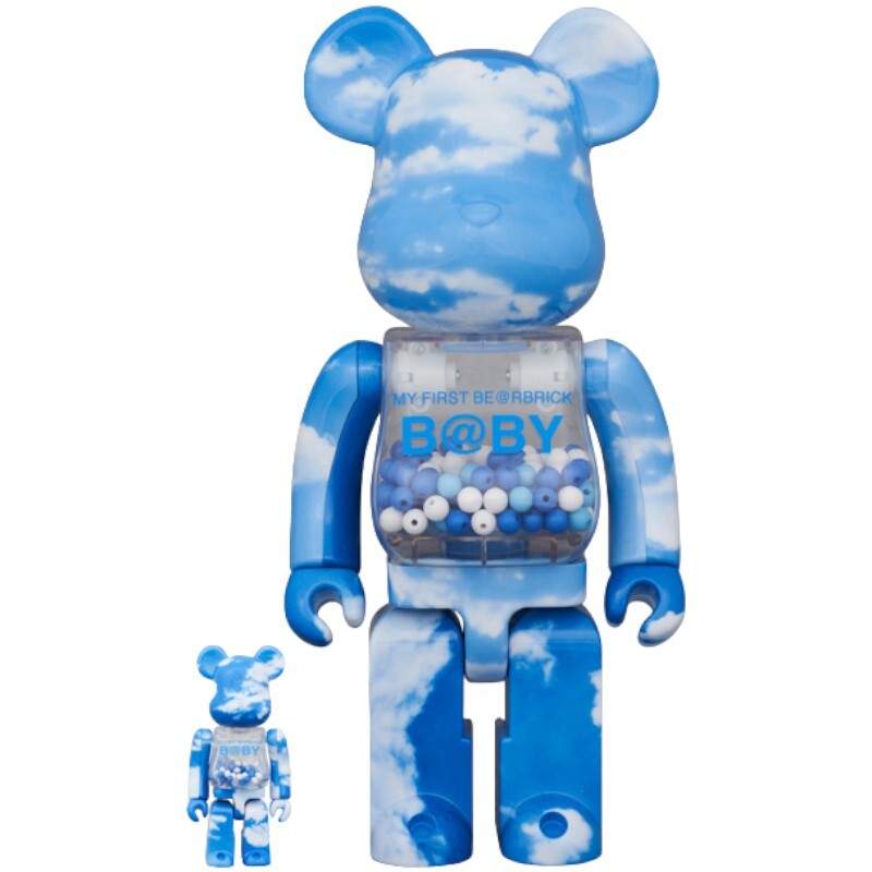 MY FIRST BE@RBRICK B@BY MARBLE Ver. MEDICOM TOY - MY FIRST BE