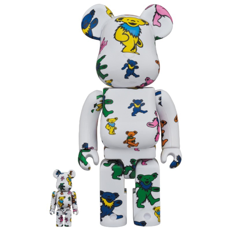 BE@RBRICK 伊藤若冲 牡丹小禽図 100% 400%