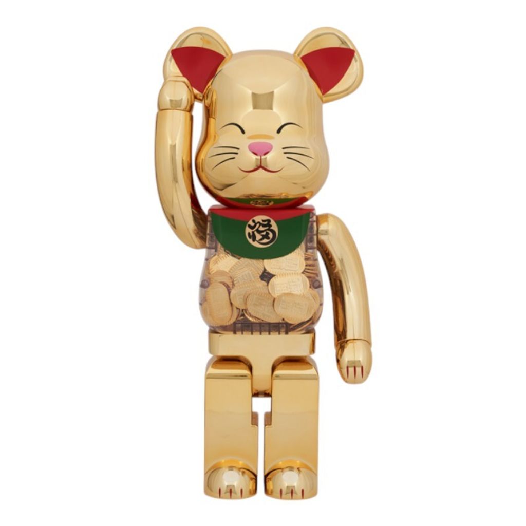 新品BE@RBRICK 招き猫 小判開運弍 金メッキ 100% & 400% BE@RBRICK 1000%招き猫小判開運金メッキ,2024/05 – Hippie Village