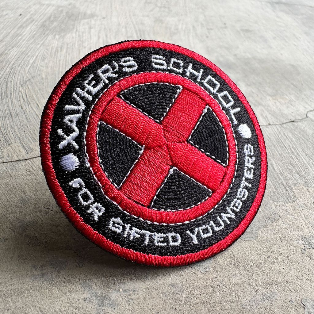 xavier school red patch