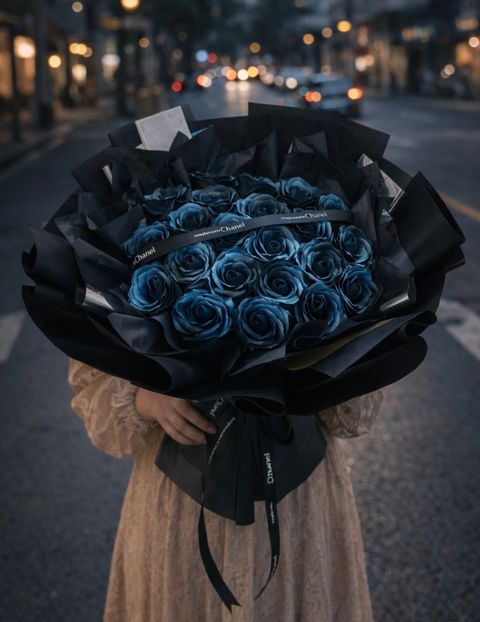 Hand Flower Bouquet (Soap Roses)