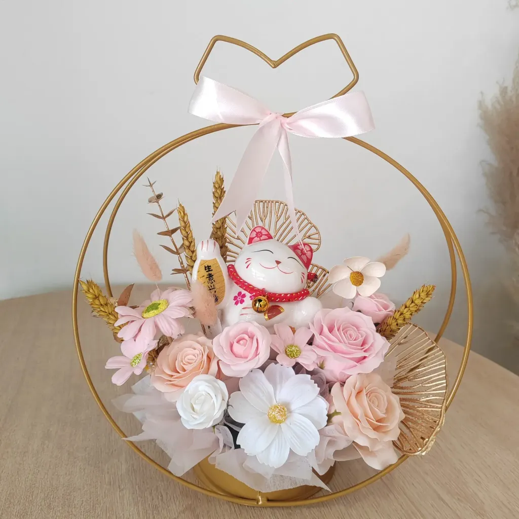 Pink Opening Flower 16