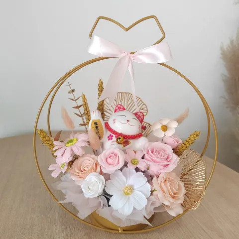 Pink Opening Flower 16