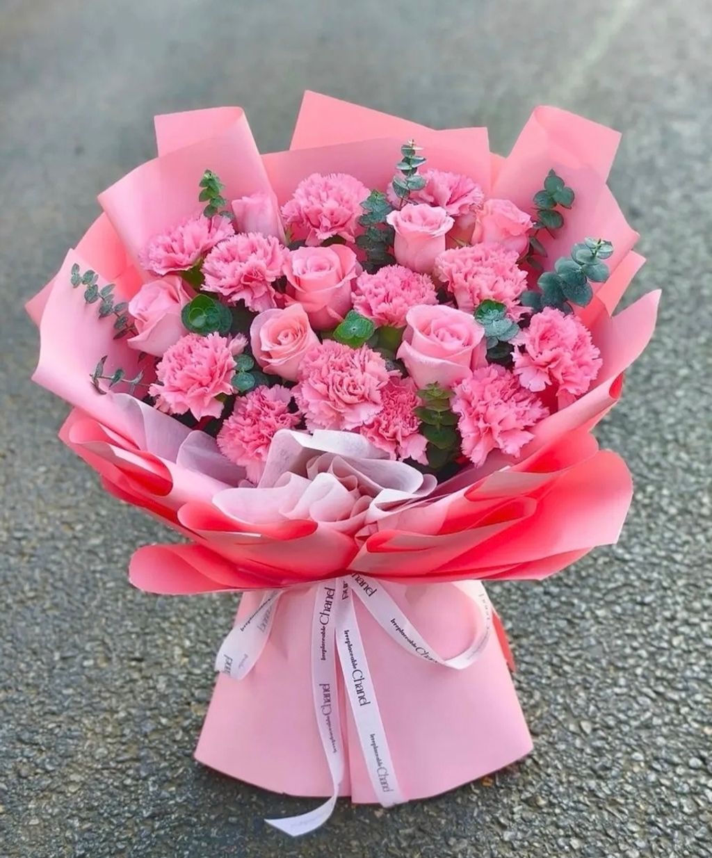 Mama Glow Carnation Bouquet