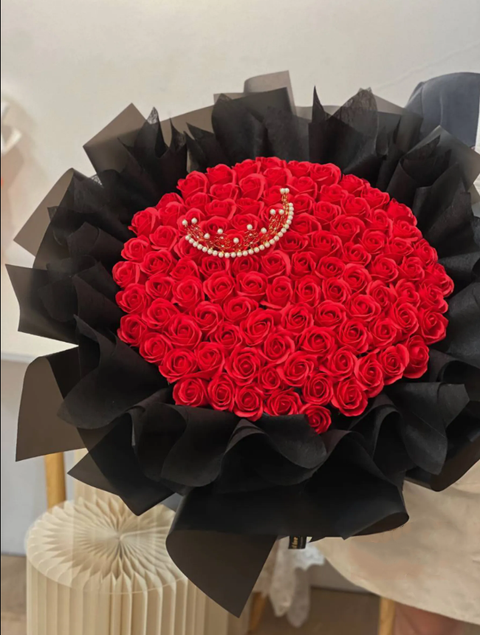 Only You Bouquet (99 Stalks Soap Roses)