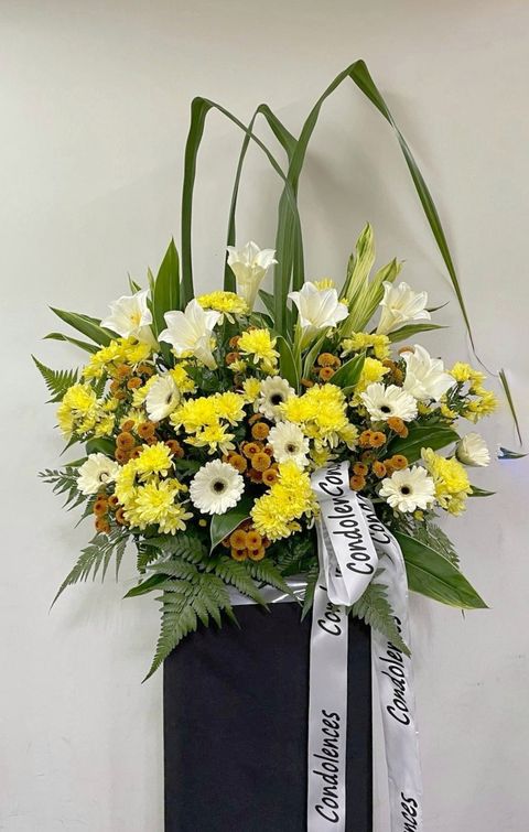 Condolences Flower Stand 11