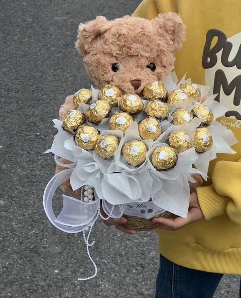 Chocolate Teddy Bear Gift