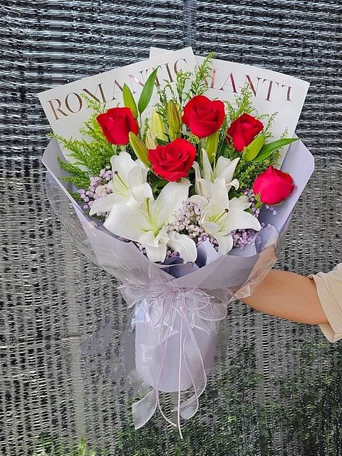 White Lilies Bouquet
