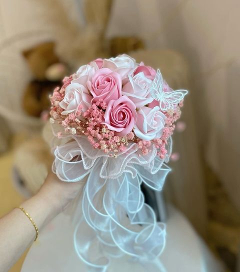 Soap Roses Bridal Bouquet