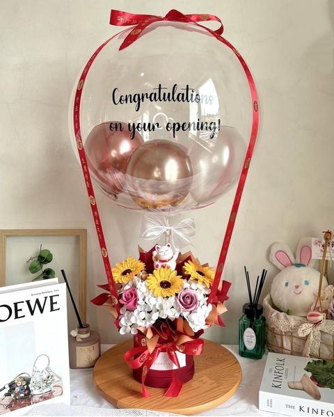 Balloon Opening Flower 01
