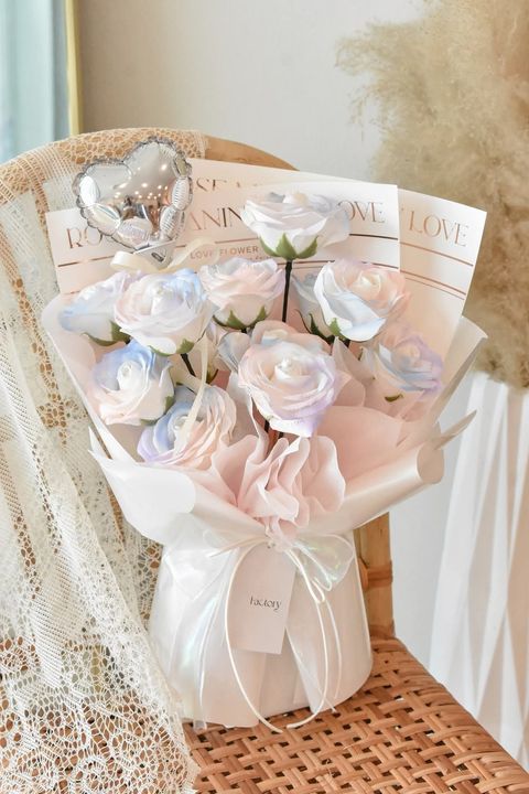 Rena Soap Flower Bouquet