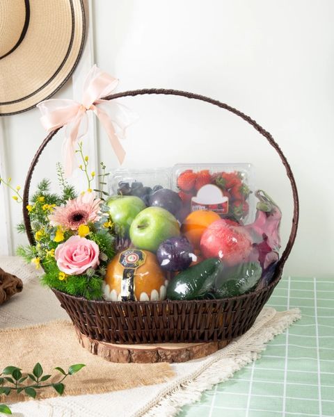 Fruits Flower Basket 07
