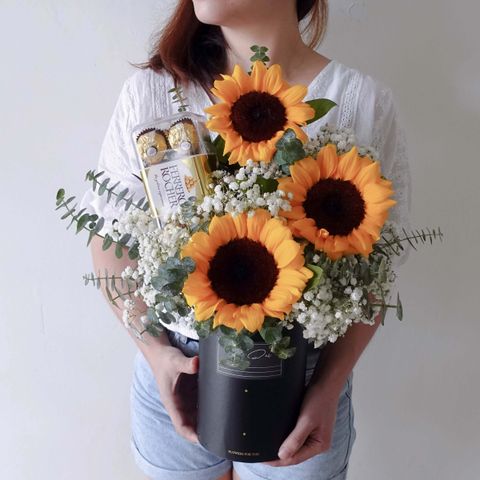 Sunflower Arrangement Box