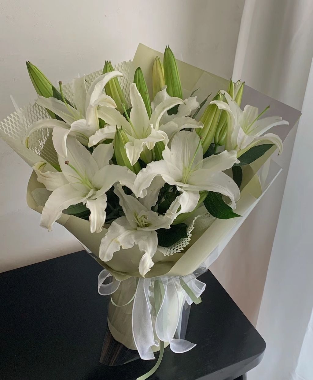 White Lilies Bouquet