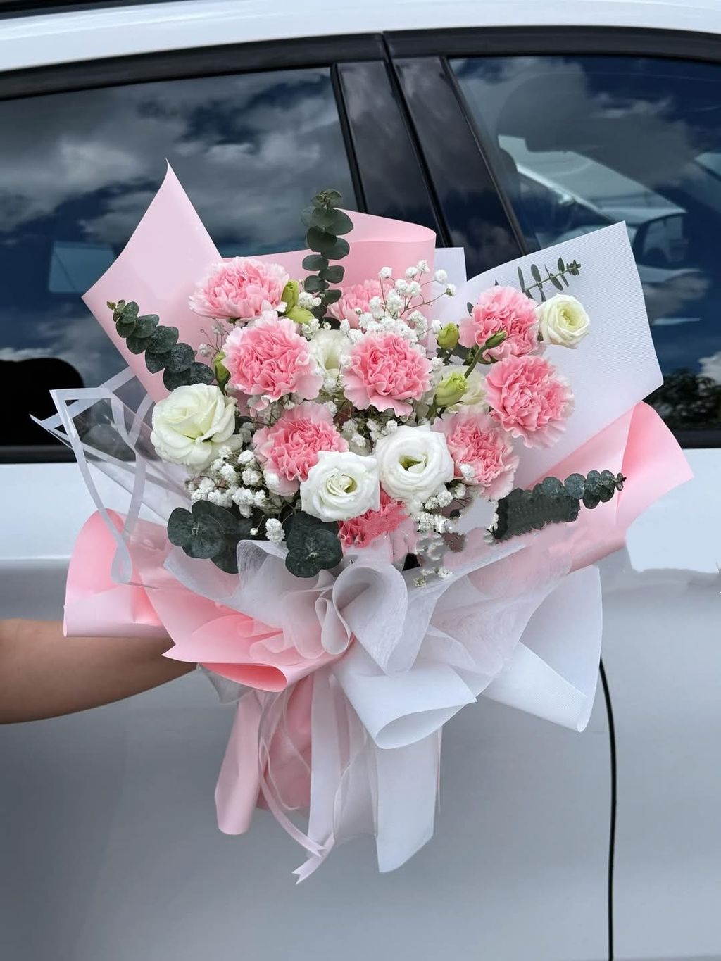 Pink Carnation Bouquet