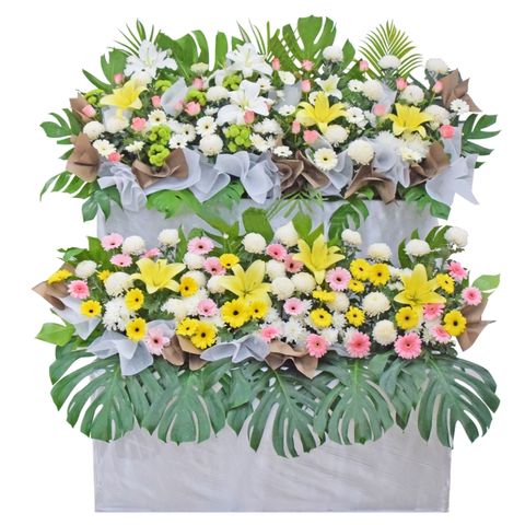 2 Layer Premium Condolence Flower Stand