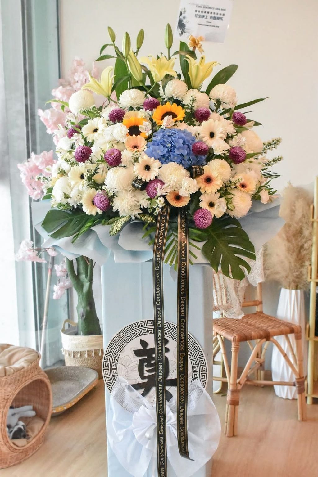 Condolence Flower Stand 129