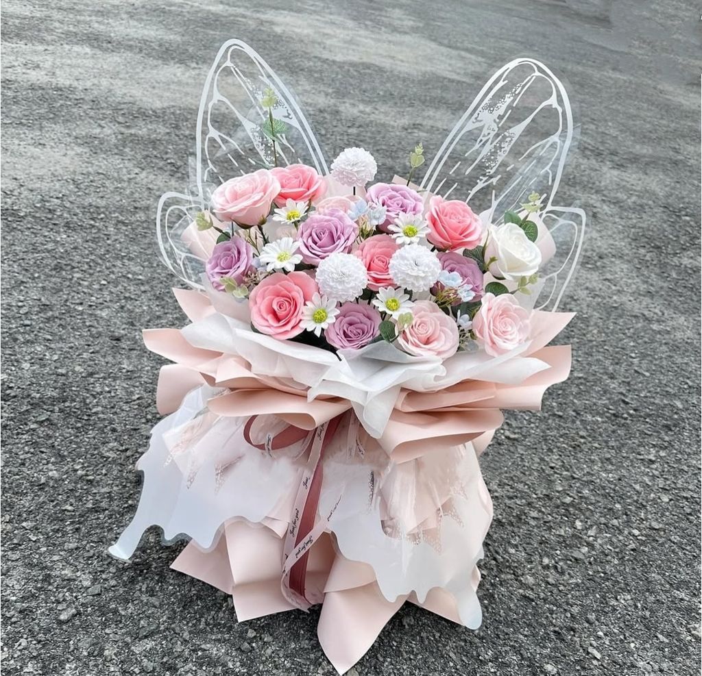 Butterfly Bouquet (Soap Flower)