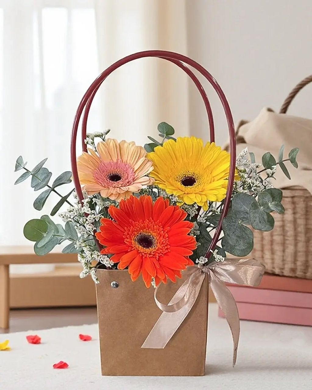 Daisy Floral Bag