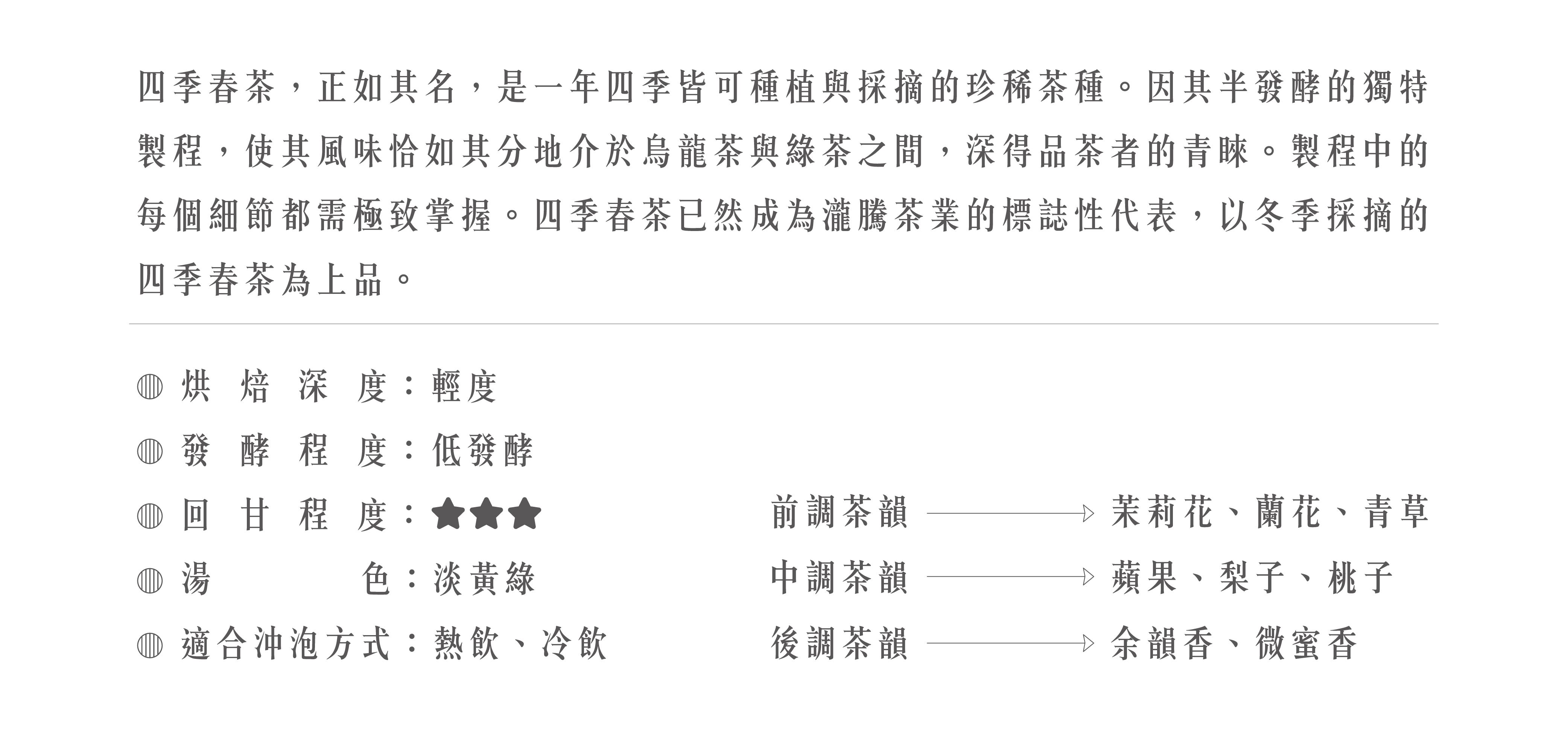 茶葉介紹_介紹-四季春