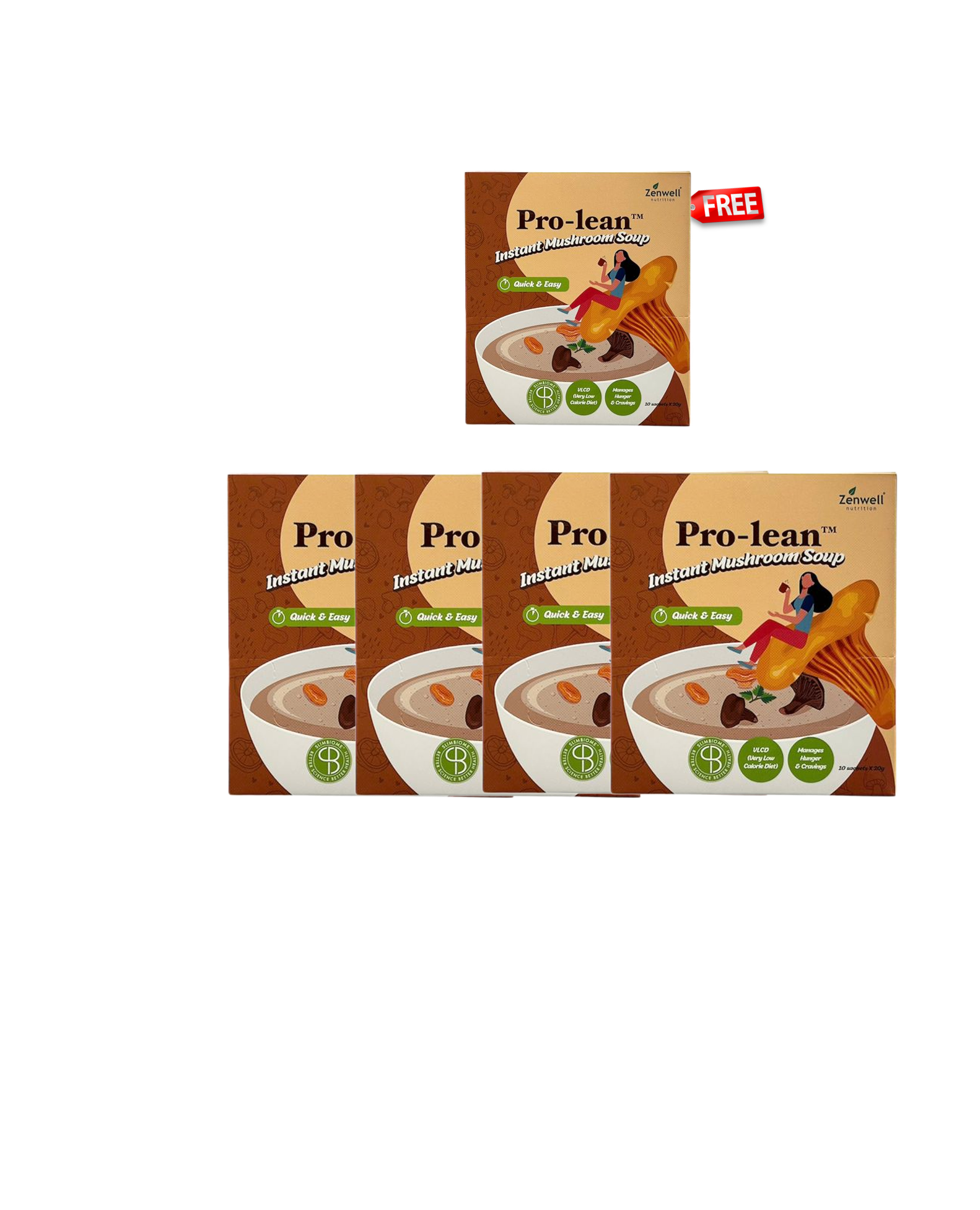 prolean mushroom soup 4 foc 1 box