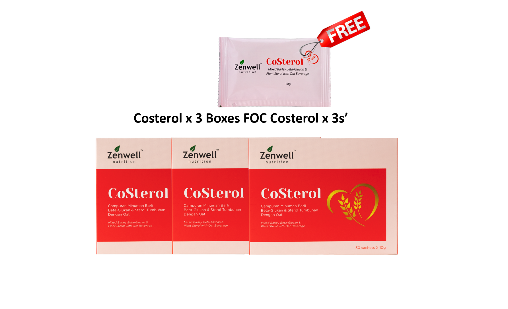 costerol x 3 foc 3s'