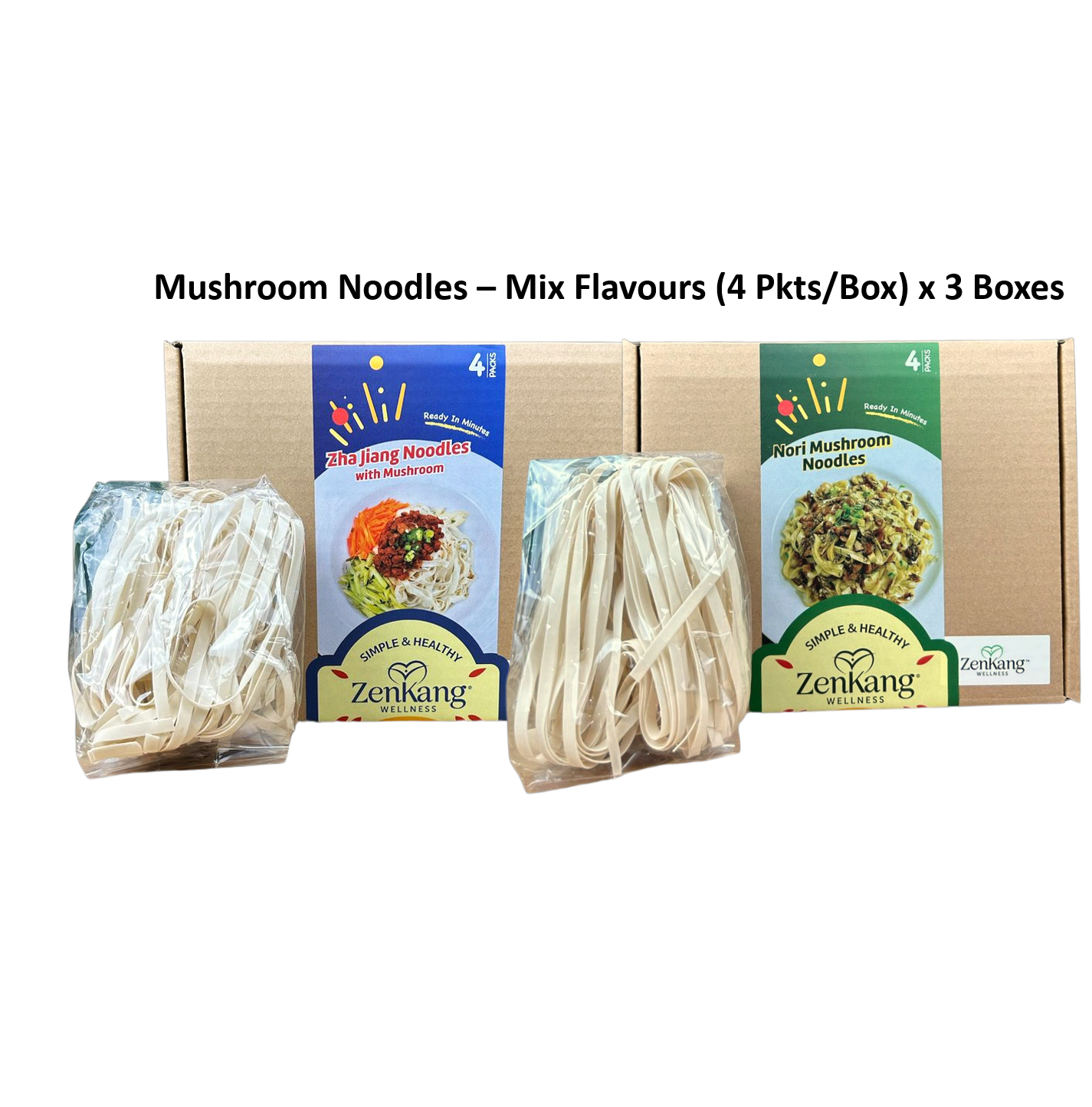 mushroom noodles - mix flavour 3 boxes