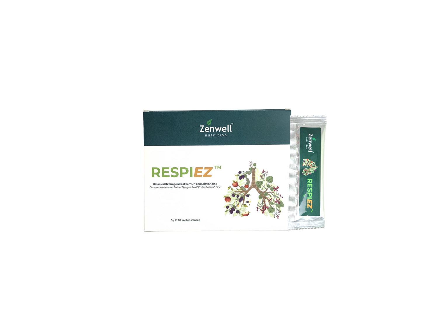 respiez box sachet (front)