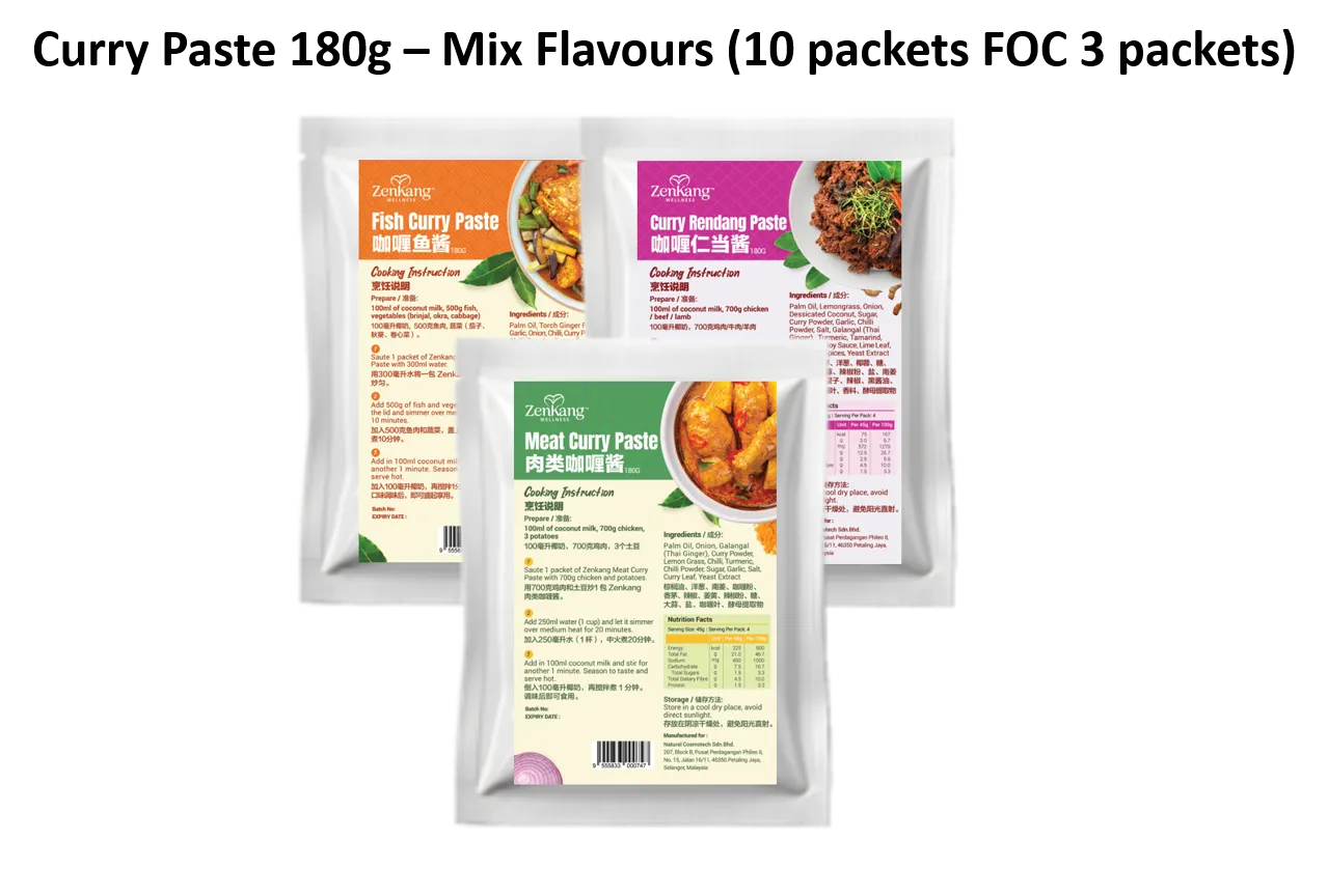 curry paste mix flavour - 10F3