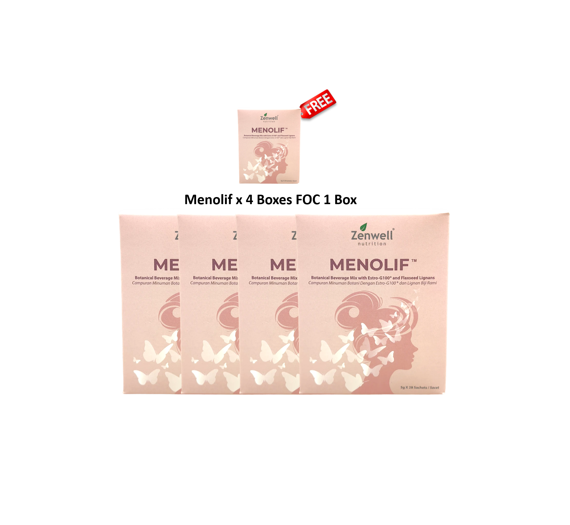 menolif 4 foc 1 box