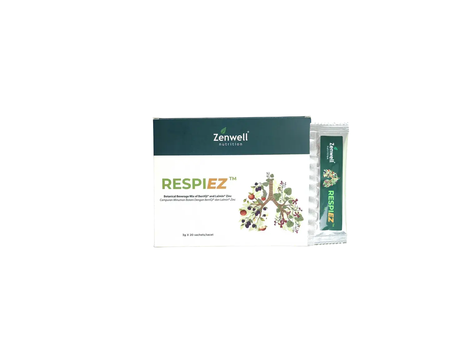 respiez box sachet (front)