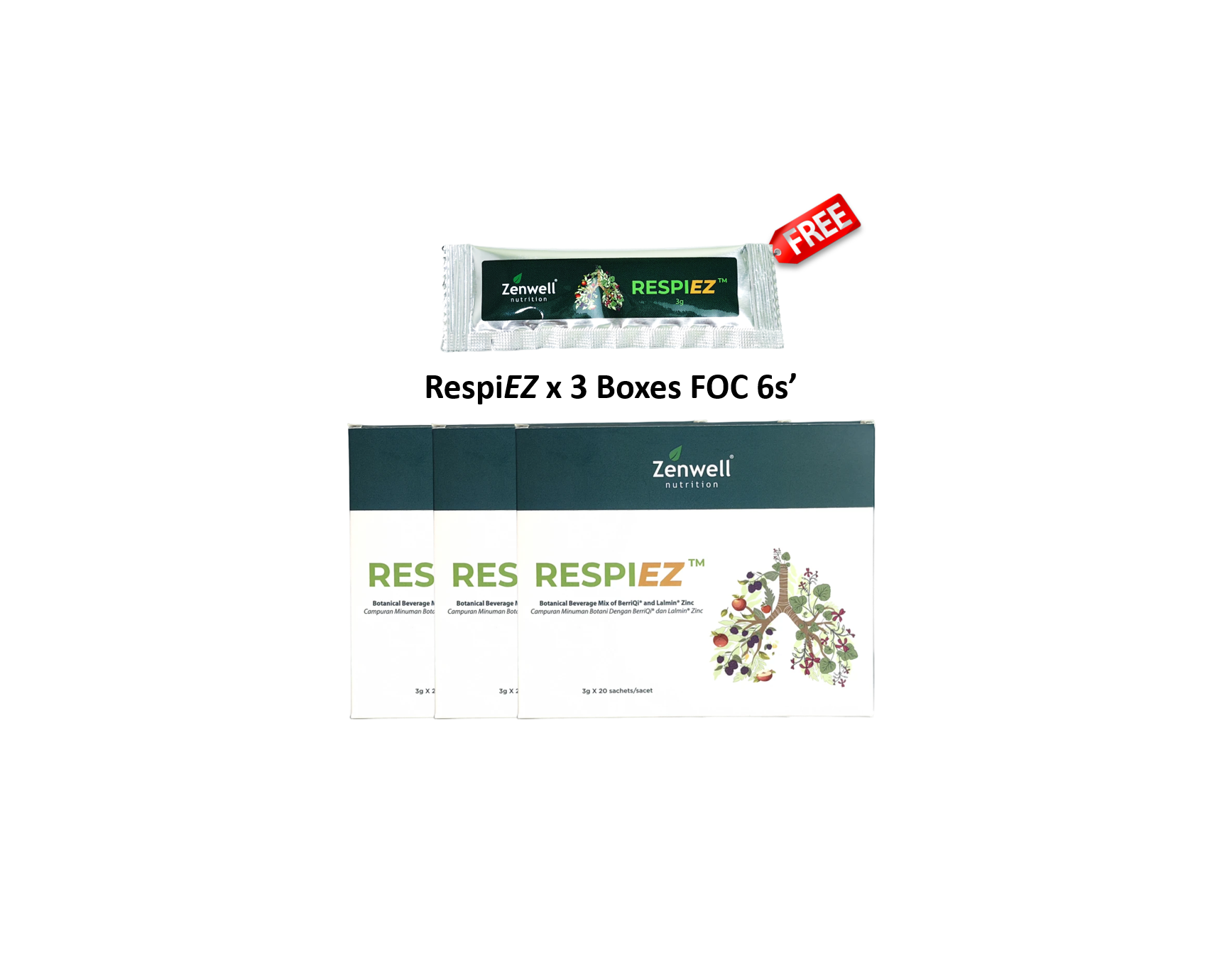 respiez 3 foc 6s'