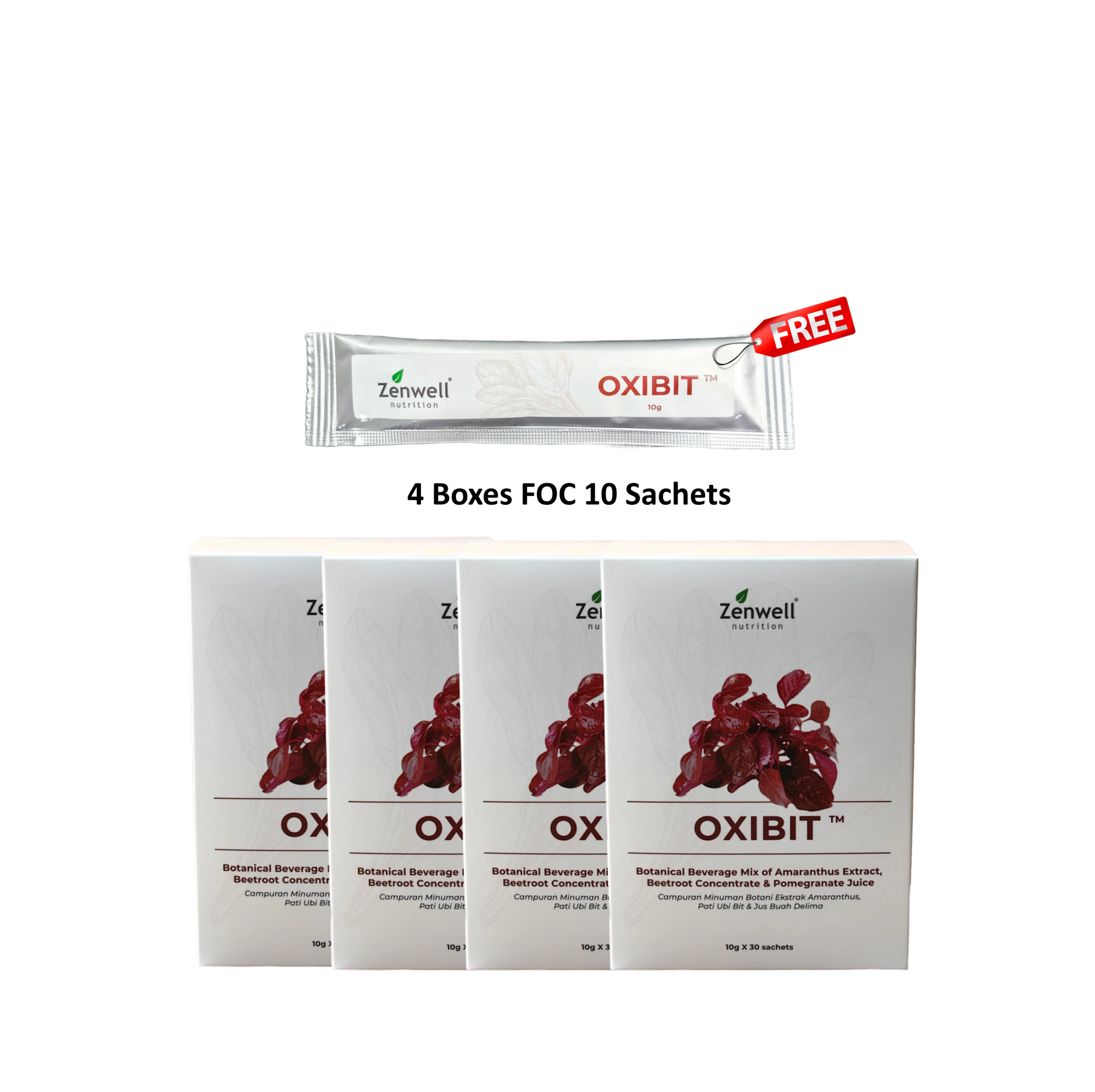 oxibit 4 boxes foc 10s'