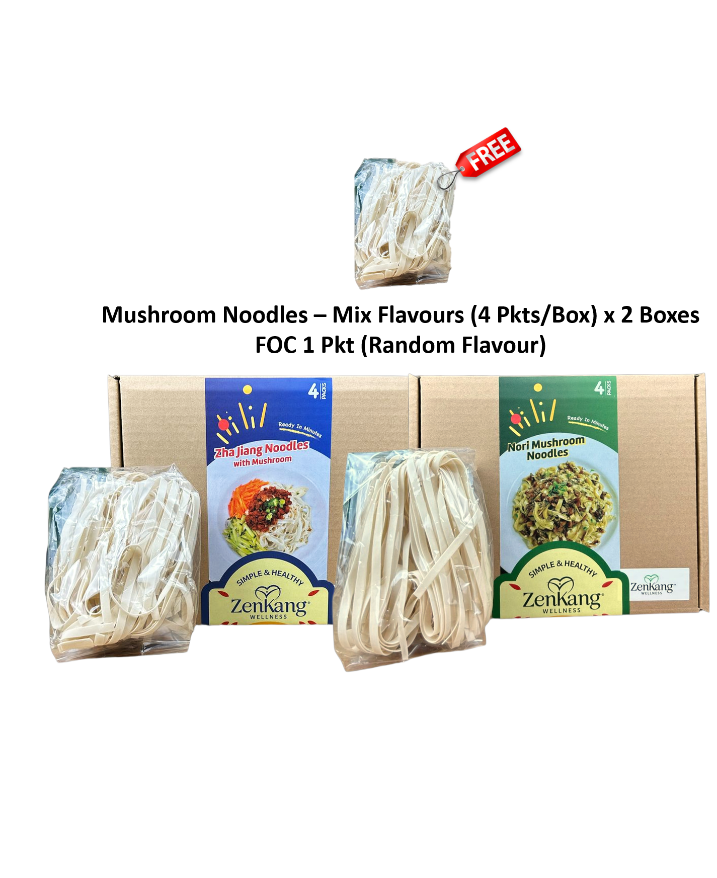 mushroom boodles 2 boxes foc 1 pkt