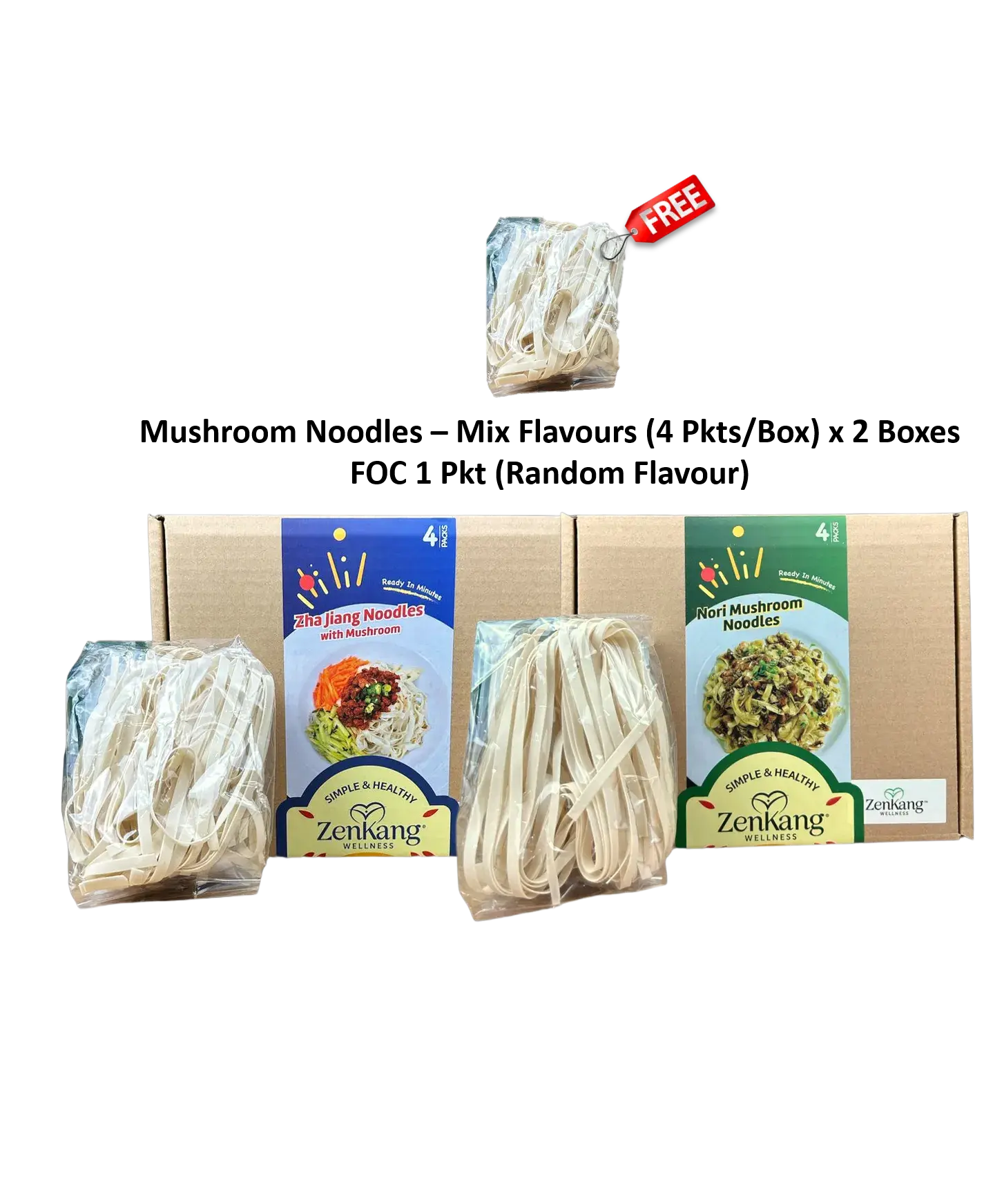 mushroom boodles 2 boxes foc 1 pkt