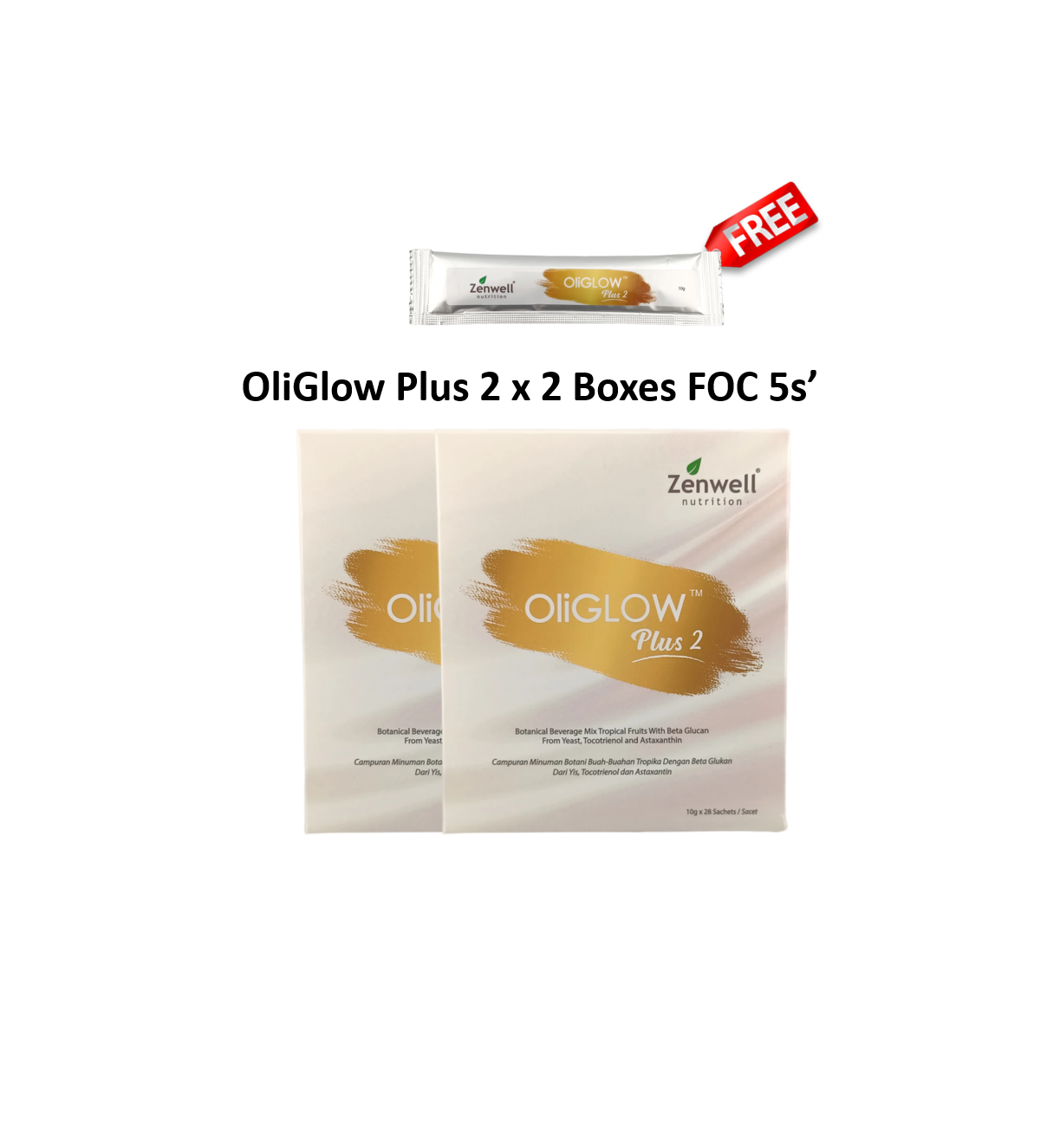 oliglow plus 2 2 boxes foc 5s'