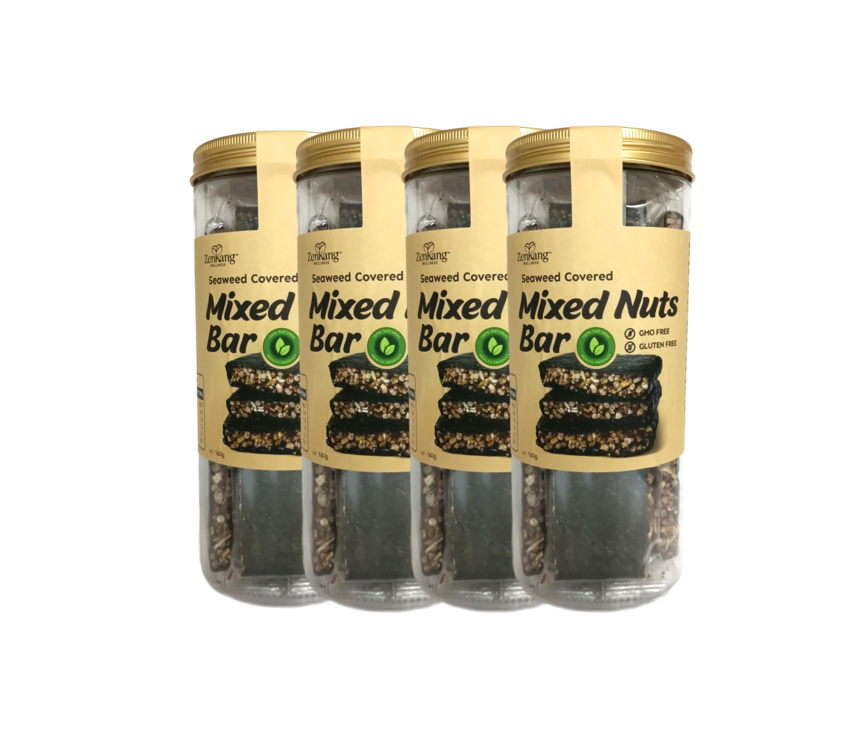 seaweed mixed nuts bar (14pcs)
