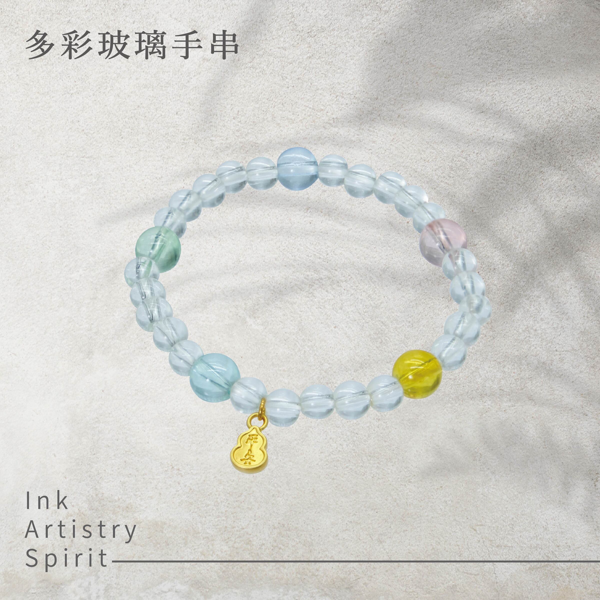 P67多彩玻璃手串-08