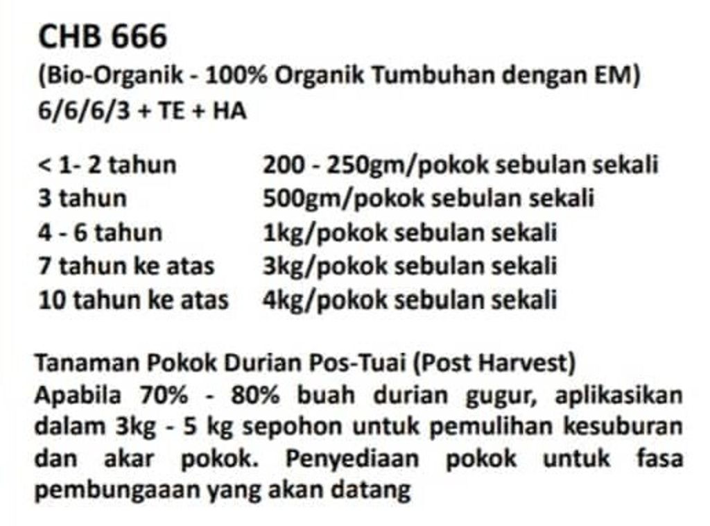 chb 666 cara guna 