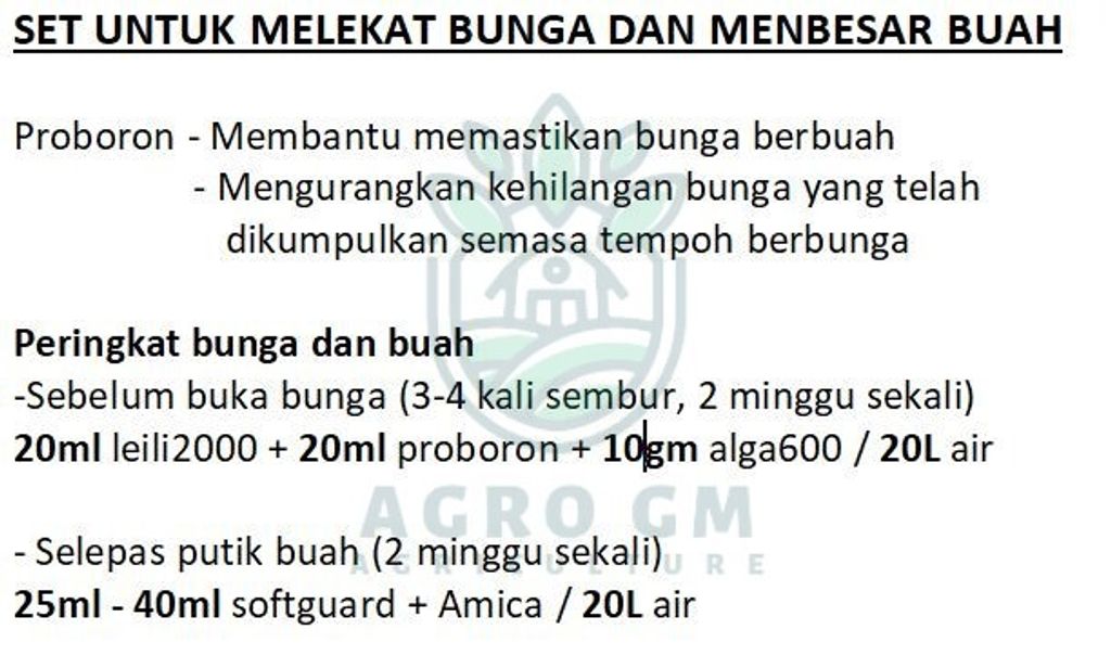 proboron cara guna