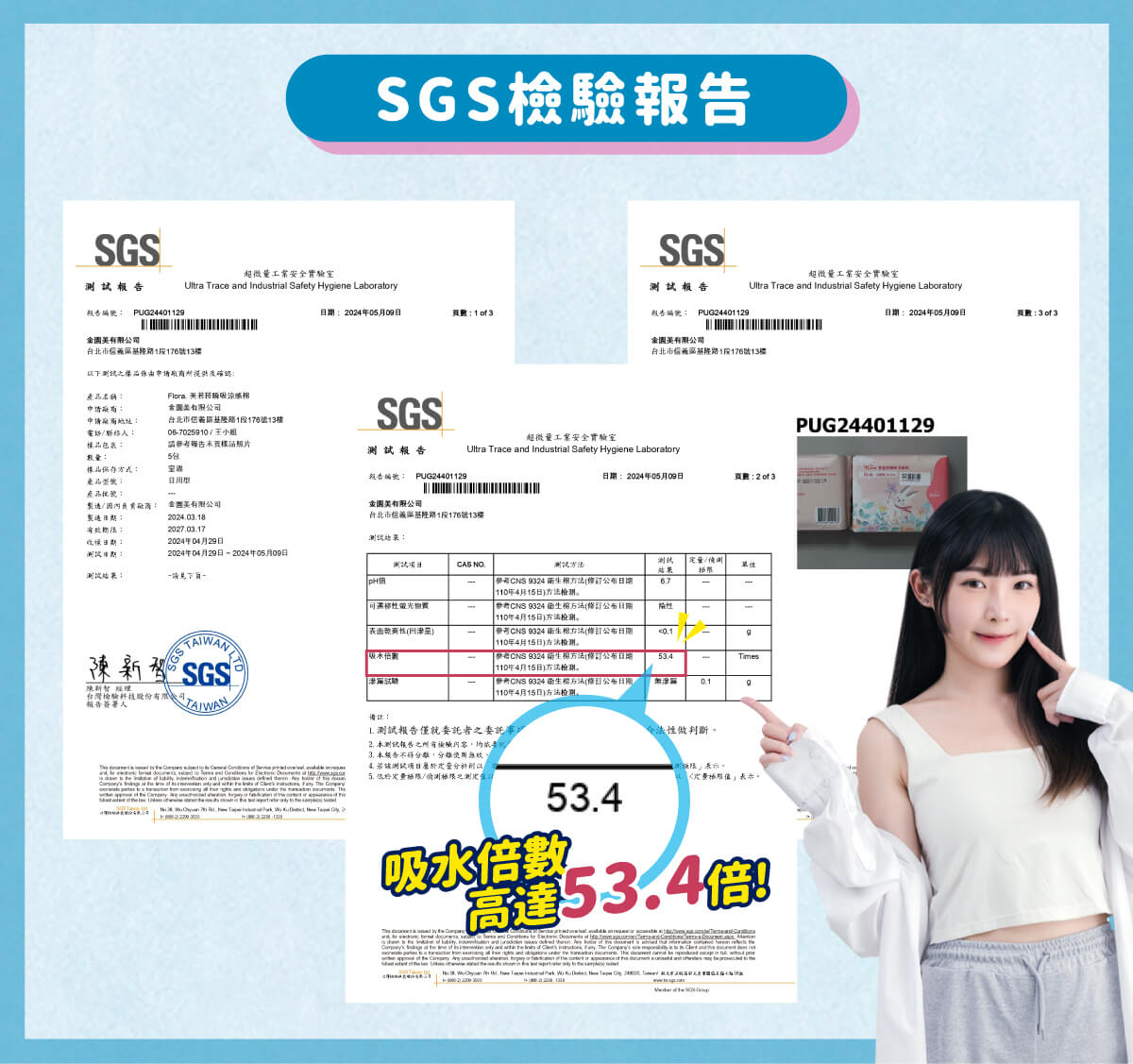 SGS檢驗報告
