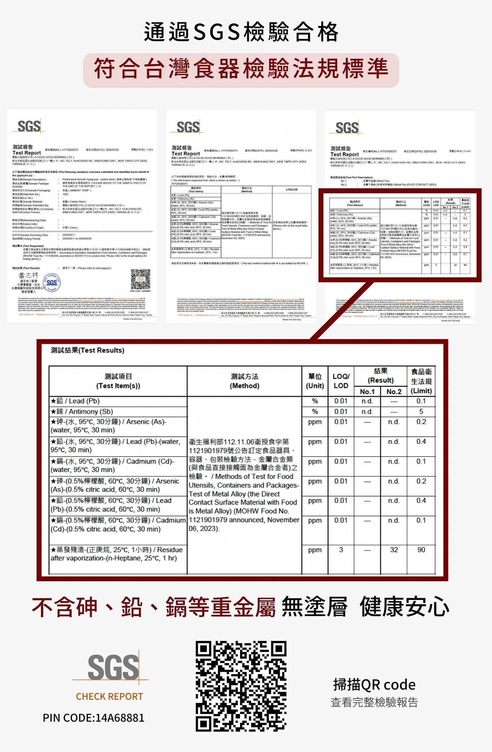 碳鋼鍋SGS新短