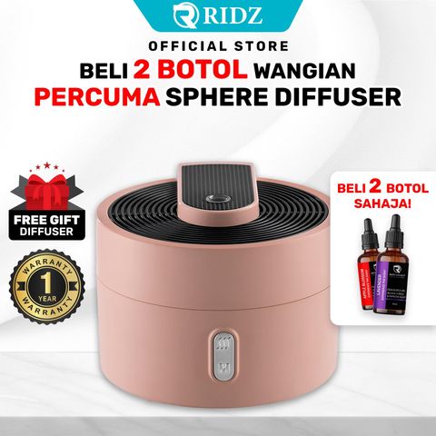 1 Cover - Sphere Diffuser - Pink-min