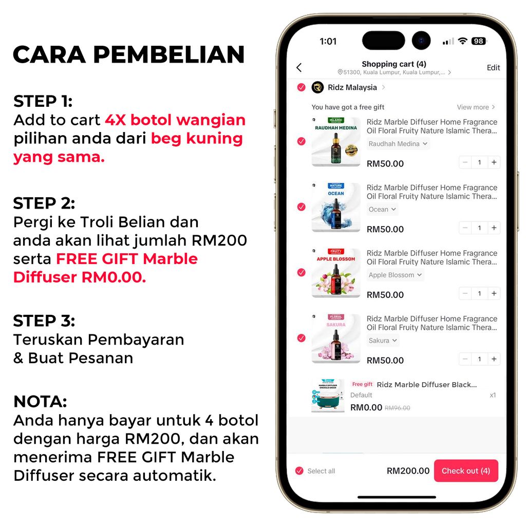 How To Order - Marble Green