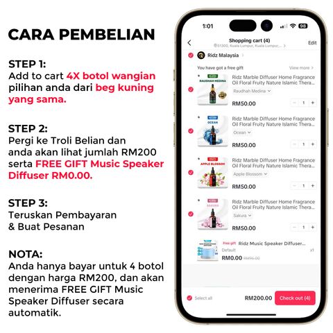 How To Order - Music Speaker - White Wood