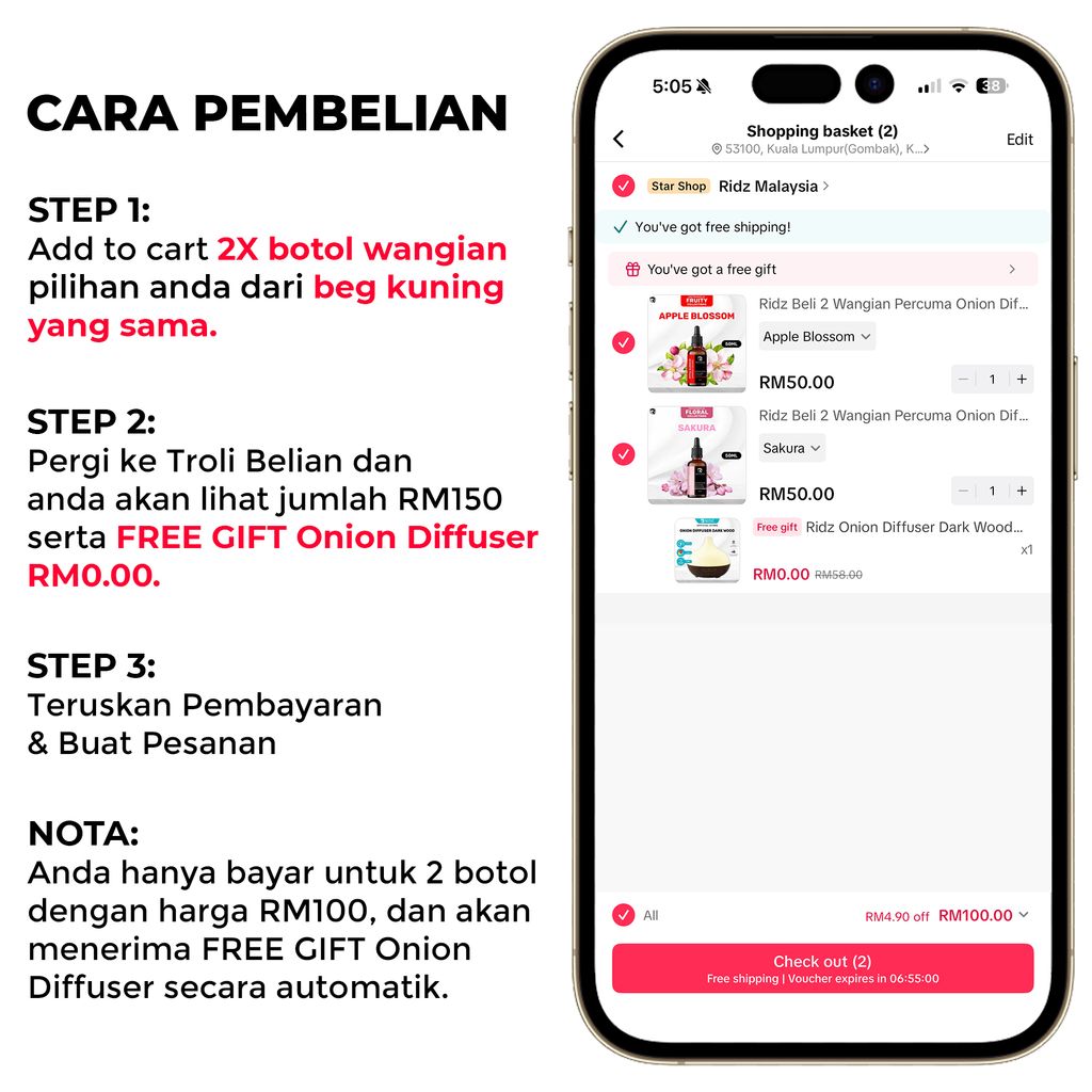 How To Order - Onion Diffuser - DW